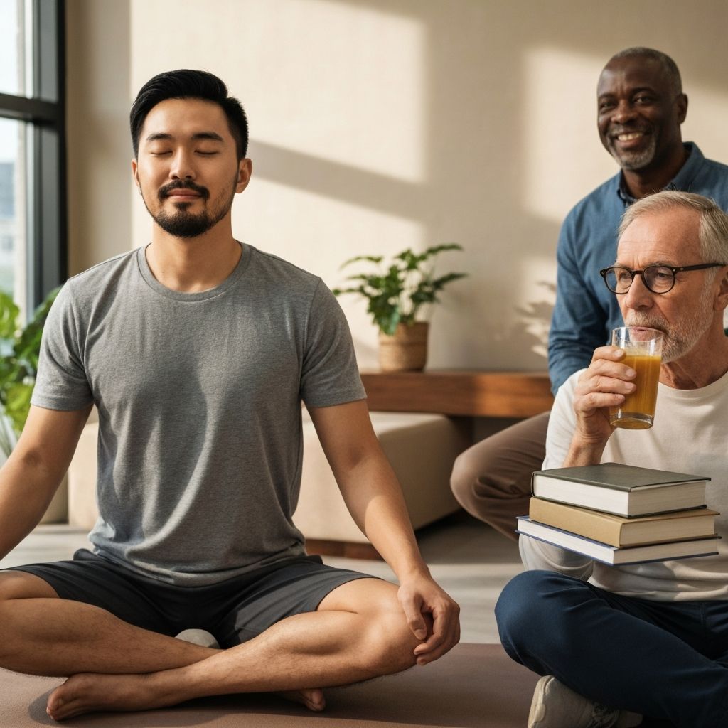 Men's wellness supplements